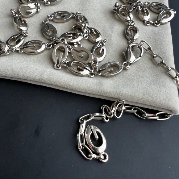 Elegant Silver G Chain Necklace or Belt - Picture 5 of 7